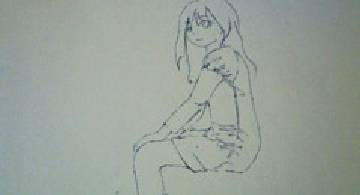 Blog post thumbnail for 紙とペンとアニメ風の絵をかく奴がいる夜