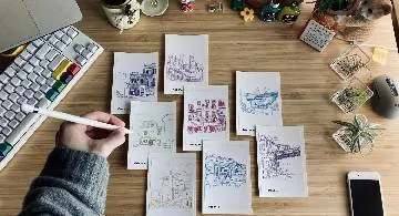 Blog post thumbnail for 年賀状2022