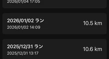 Blog post thumbnail for 正月デブを防ぐ年末年始ぶっ通しランニング 2025-2026