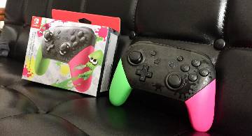 Blog post thumbnail for めちゃカワな Switch プロコン