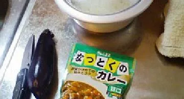Blog post thumbnail for 緑さんの料理実習カレー