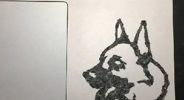 Blog post thumbnail for 手作りわんこステッカー