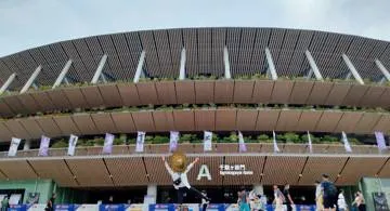 Blog post thumbnail for 世界陸上、国立競技場周辺を歩く