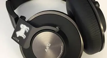 Blog post thumbnail for 初ヘッドホン AKG K550