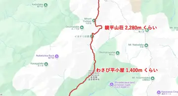Blog post thumbnail for 初登山、双六岳 2,860m