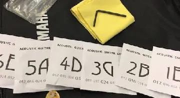 Blog post thumbnail for アコギ 弦の張替え